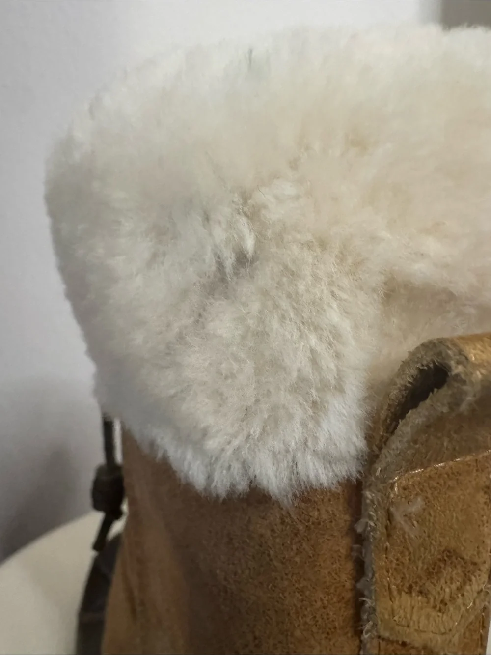 Sperry Tan Suede and Black Fur-lined Thinsulate Waterproof Winter Boots